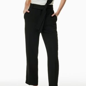 Wilfred ( Aritzia) - Tie front pants - Black, size 10